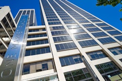 The exterior of the One Market Plaza building in San Francisco where the renovation took place