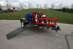 KM International will give away this crack repair trailer package at NPE 2017.