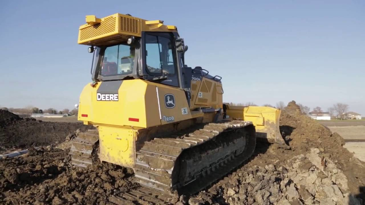 [Video] John Deere 700K SmartGrade Dozer with Fully Integrated Grade Control