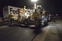 Warm mix modifier enables swift placement of deep lifts, allowing urgent traffic to return to I-85 in time for morning rush hour.