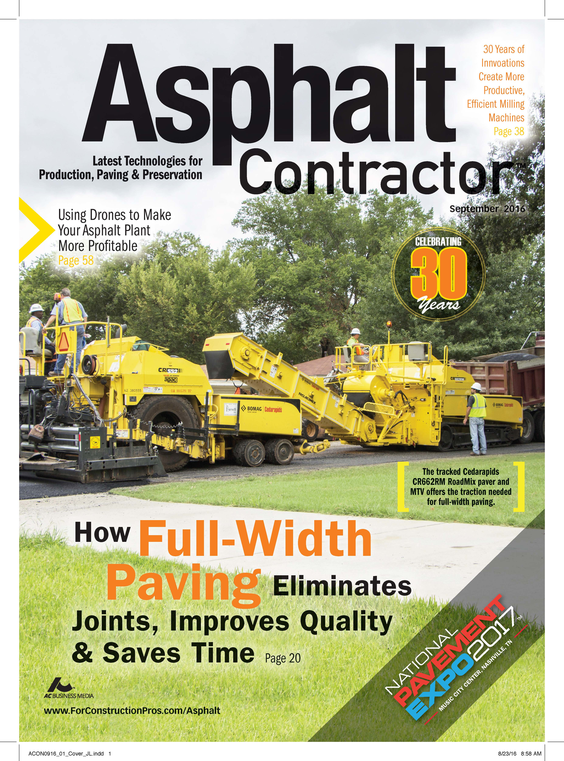 Asphalt Contractor September 2016