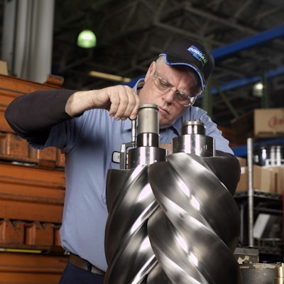 The Doosan Portable Power reman air compressor business has filled a need in the industry and continues to grow. Rotary screw compressors require skilled technicians to perform the reman.