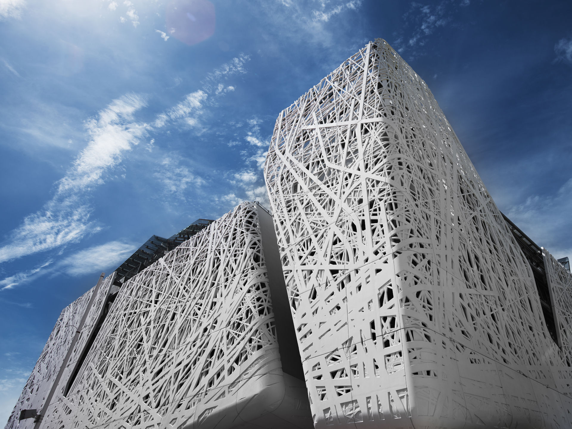 Decorative Concrete: 1st Place: Palazzo Italia (Italian Pavilion Expo 2015), Milan, Italy, submitted by the ACI Italy Chapter.