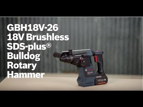 Bosch GBH18V-26/K Product Video