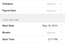 On-Core’s Time Master mobile app can track both time and expenses.