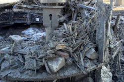 Debris dug up on the east side of Lake Shore Drive during the ongoing I-55/Lake Shore Drive ramp reconstruction project is from the Great Chicago Fire of 1871, according to Illinois Department of Transportation officials.