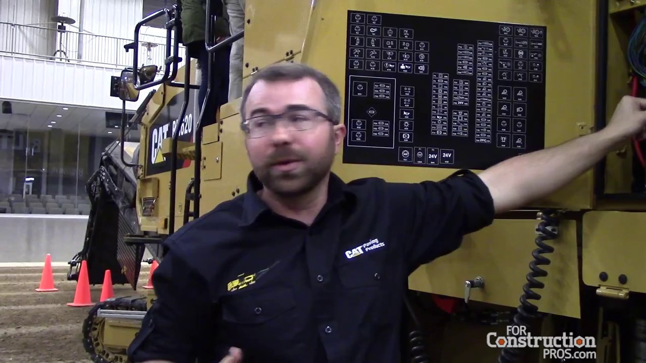 [Video] Caterpillar PM620 Cold Milling Machine Walkaround