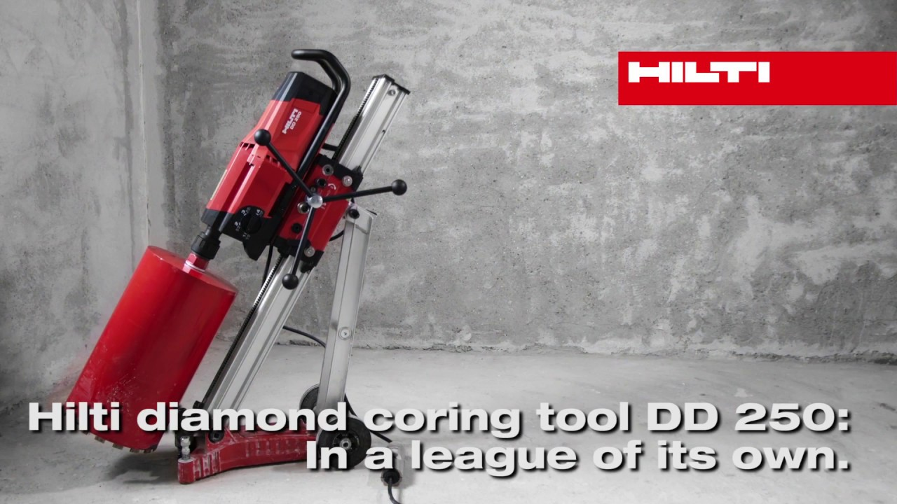 [Video] Hilti Diamond Coring Tool DD 250 Coming Soon