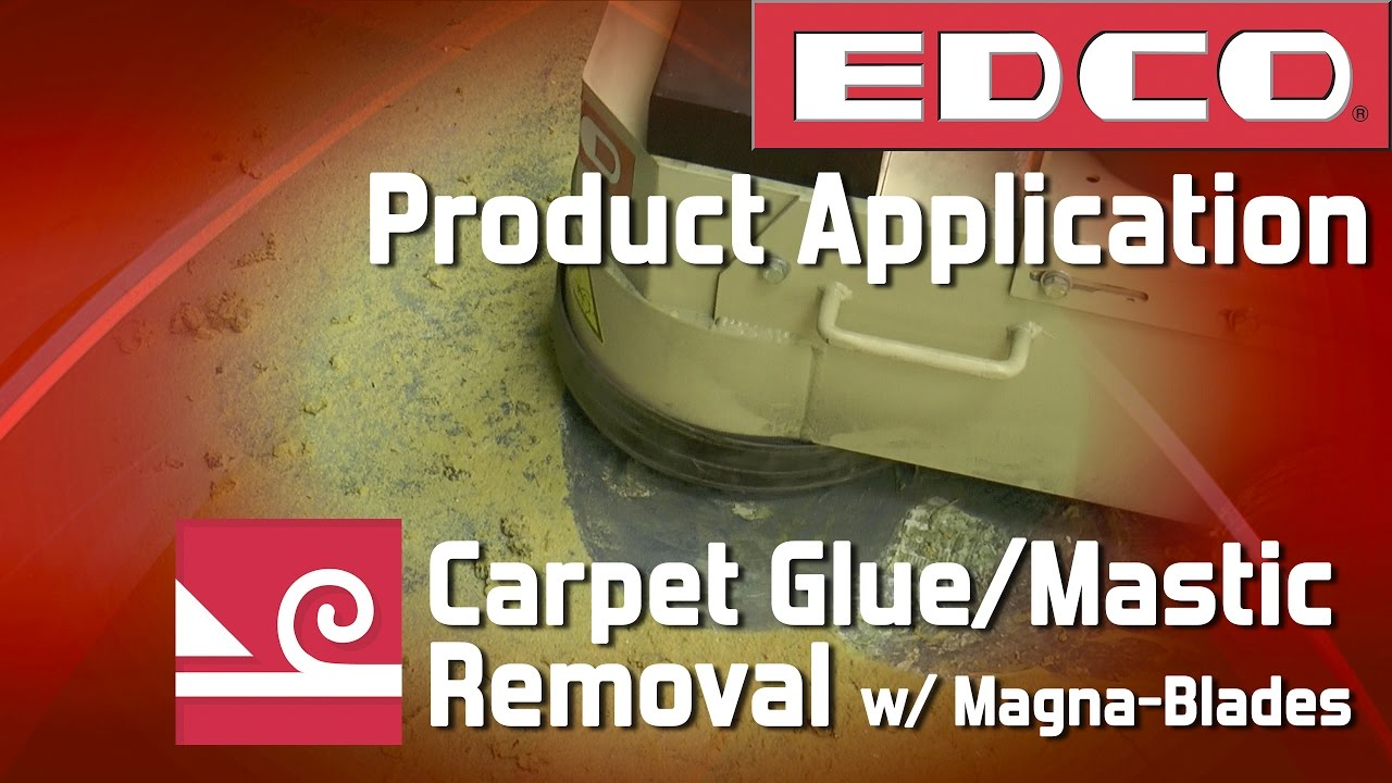 [VIDEO] Product Application: Carpet Glue & Mastic Removal with EDCO Magna-Trap Grinder