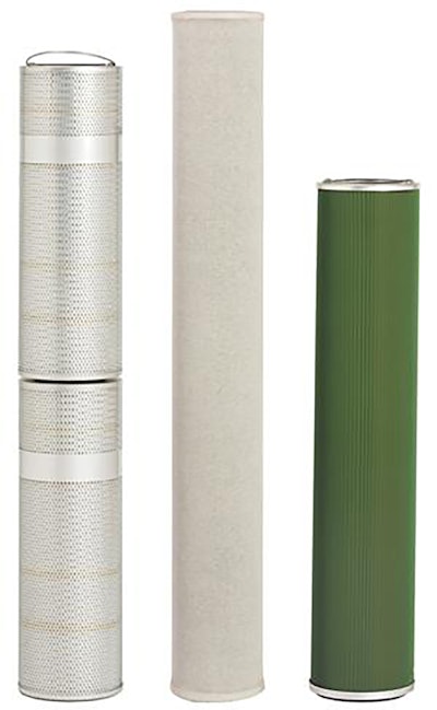 When compared to a typical hydraulic filter on the return line, lubrication system filters on average are slightly more robust.