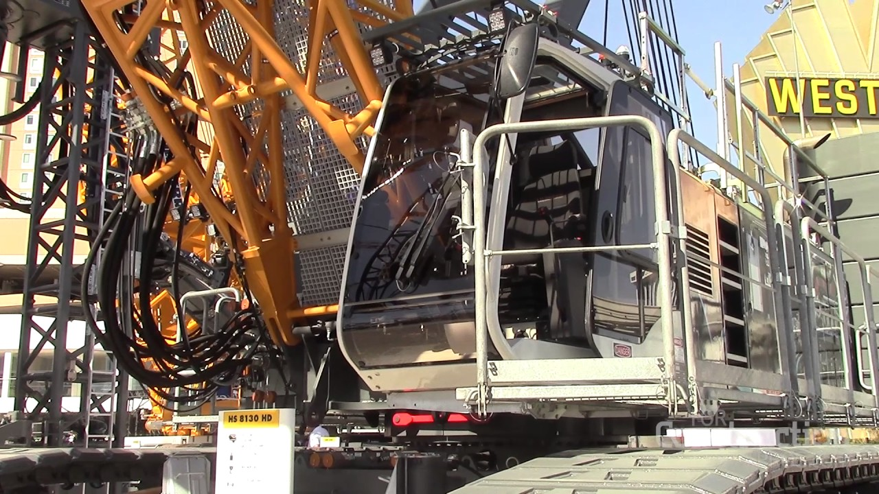 Liebherr HS 8130 HD crawler crane provides improved stability