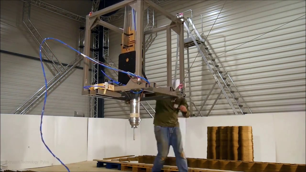 [VIDEO] On Site Robotics 3D Prints Buildings with 100% Natural Materials