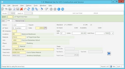 Sierra Infrastructure, Woodstock, Ontario, uses estimating software that allows inputs of comprehensive unit costs by input category. Also, the project management software it adopted in 2015 makes it easier to capture the true costs of project inputs.