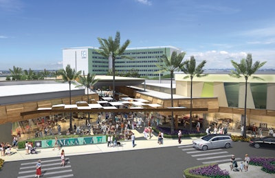 Ka Makana Ali'i, the first regional shopping mall to be built on Oahu in over 30 years, challenged the capabilities of man and machine to place concrete in complicated areas.