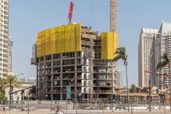 For the Pacific Gate project, contractor Morley Construction first thought the Doka Super Climber was too big and complex but soon realized it was exactly what was needed for the job.