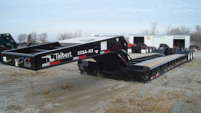 Load concentration is one of the most important criterion to keep in mind when selecting a trailer. A 26-ft., 50-ton lowbed can haul 50 tons, but how much of the deck those 50 tons occupy is just as important as the weight itself.