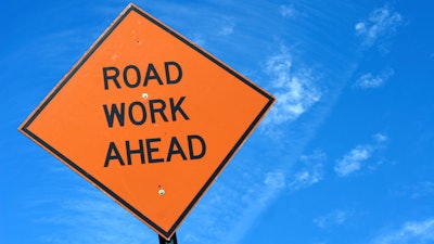 Road Work Ahead