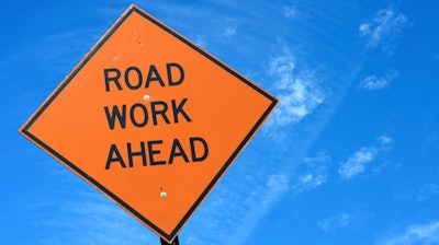 Road Work Ahead