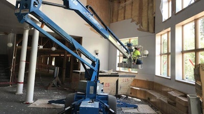 Lloyd’s Construction Services' goal was not to aim for the quickest demolition but to meticulously demolish the project to eliminate waste, reuse and recycle as much as possible.