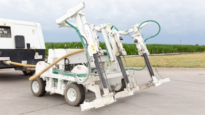 Concrete contractor Thrasher used its custom Minnich drill for a Polylevel project on highway I-80 in Nebraska.