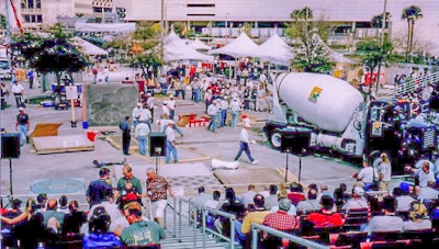 In 2000 the DCC conducted decorative concrete demos at the World of Concrete to encourage interest in this growing industry.