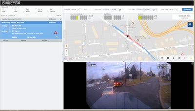 Telematics allows you to track harsh braking and acceleration, harsh cornering, hours of service, seat belt use and stop sign violations. It can also be coupled with outward and inward facing cameras to record any incidents.
