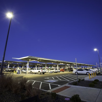 Denver International Airport's newest 800-space surface lot is a platform to test new technology that promotes sustainable growth and innovation.
