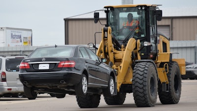 Copart wheel loaders are heavy lifters, turning and straight-away driving, operators need training on how their techniques influence active fuel burn.