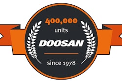 Doosan 400000 Units Logo 2018