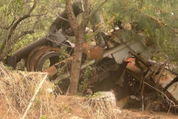 I can fix most things and get it running, but this TM 40 Stansteel on Wake Island was a bit too far gone.... I was out there for International Bridge. The owner, Bill Toelkes was a bit of a comedian, I learned. On the way out to this plant he told me we needed to be running in two weeks. I assured him I would do my best. Imagine my surprise when we drove up to this thing.....