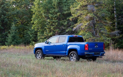 The 2019 Z71 Trail Runner begins with the Colorado Z71 off-road package and adds the underbody protection of the Colorado ZR2. Changes include stamped aluminum front and mid skid plates, functional rocker protection and Goodyear Duratrac tires.