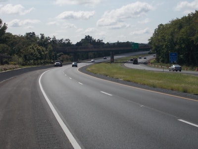 Warm mix Stone Matrix Asphalt is put to the test by the Maryland Department of Transportation on a major interstate connection.