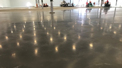 The only joints in a “jointless floor” is a construction joint and these are carefully layed out so as to not occur in high traffic areas. Placing PrimX concrete is very close to the process used to place other flooring systems.