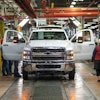 The Chevrolet Silverado 4500HD, 5500HD and 6500HD chassis cab trucks the first-ever medium duty Silverado trucks are assembled Monday, December 17, 2018.