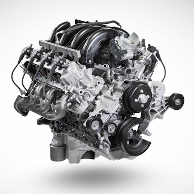 Ford offers a 7.3-liter V8 gasoline engine that generates more torque and power than the 6.8-liter V10 engine it replaces, making it a viable choice for heavy-duty applications.
