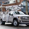 The new Ford F-600 offers a maximum GVWR of 22,000 lbs. and fills a niche between the company's current F-550 and the larger F-650.