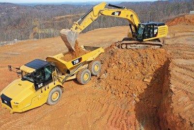 The ability to program in grade settings via the touchpad monitor means less risk of over digging. This can add up to huge savings on site work projects.