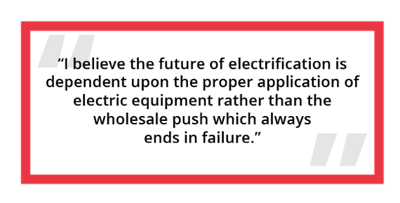A direct quote from a survey respondent in management/ownership of a towing, relocation, recovery and repair business. Source: Waytek