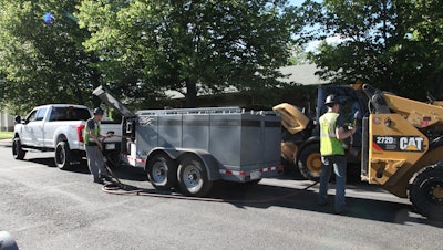Denver, CO-based Colorado Milling has cut overtime expense and increased efficiency by purchasing a a Thunder Creek MTT920 multi-tank trailer fuel trailer which allows it to haul 920-gallons, enough for two days of work.