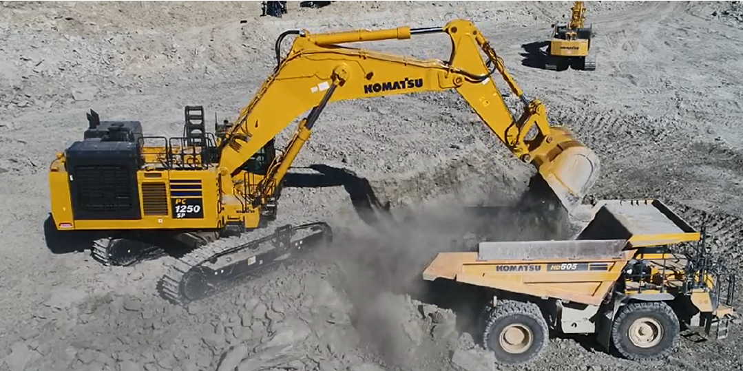 Komatsu Pc1250 Sp 11 Loading Hd605