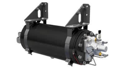 Vanair Separator Tank Air Side View