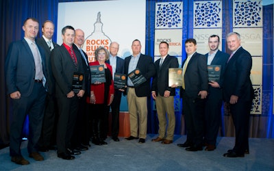 CEMEX representatives were presented with the awards during the NSSGA’s Legislative Forum event on Nov. 18 in Washington, D.C.