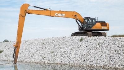 Case Cx350 D Long Reach Excavator (2)