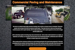 ADC is transitioning from residential to commercial work, so they wanted to make sure to create a site for the customers they wanted.