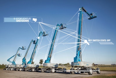 Genie Lift Connect Telematics Booms
