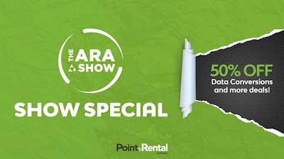 Point Of Rental Ara Show Specials