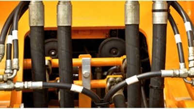 Hydraulic leaks are a telltale sign of particle contamination.