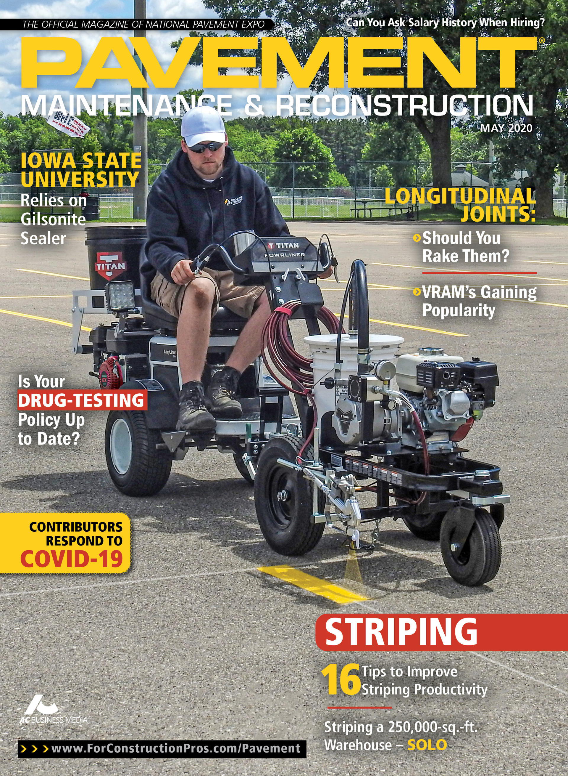 Pavement Maintenance & Reconstruction May 2020