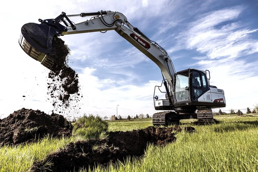 The Bobcat E165 Excavator