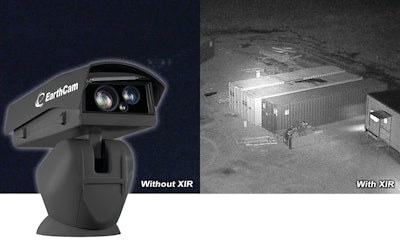 EarthCam offers integrated night vision that makes surveillance possible even in complete darkness. Systems automatically switch to night mode and provide long-range IR illumination, revealing night-time activity even in large open areas without lighting
